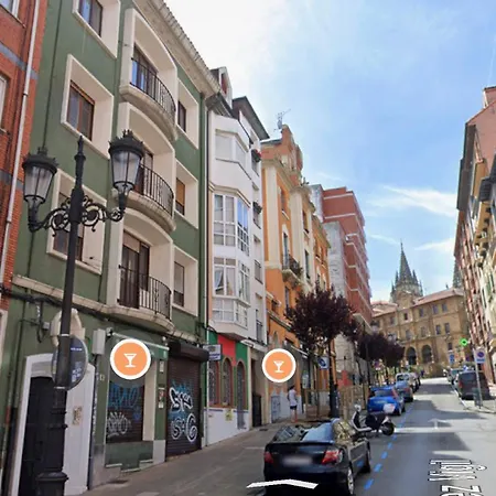 Апартаменты Jardin En El Centro Catedral Овьедо